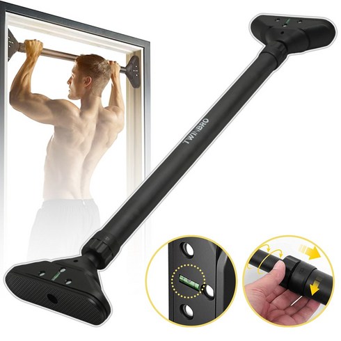 극강 고정 프리미엄 3중 안전 문틀 철봉 가정용 턱걸이 운동기구, 혼합색상