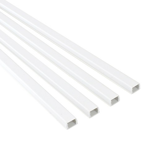 화이트 국산 전선몰드1M 인도어15mm*4P 화이트, 4개