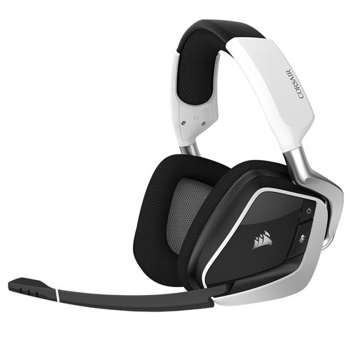 커세어 보이드 RGB 엘리트 무선 7.1채널 컴퓨터 게이밍 헤드셋, RDA0029, 화이트