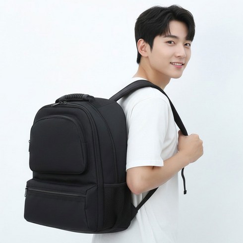 공기같은 백팩공구가방 방수 옥스포드천, 1개