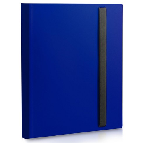 Lunoire 9포켓 카드앨범 바인더 포토카드 트레이딩카드 TCG카드 스포츠카드 360장 양면수납 보관함 케이스, 1매, 블루