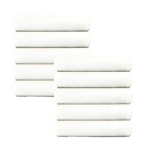 송월타월 심플컬러무지 세면타월 130g 30수 면사, 아이보리, 10개