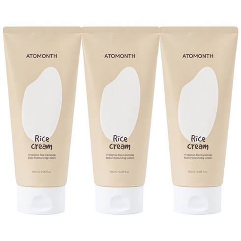 아토먼스 프로바이오틱스 세라마이드 유아 보습크림, 180ml, 3개