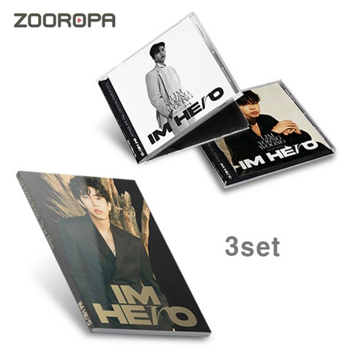 [3종세트] 임영웅 LIM YOUNG WOOONG 정규앨범 1집 IM HERO Jewel Case + Photo Book