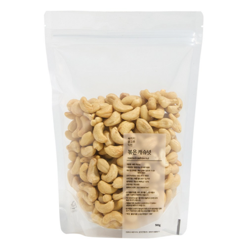 방앗간청년 볶은 캐슈넛, 500g, 1개