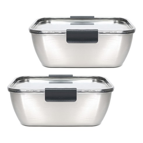 올품락 원쁠템 신개념 팩트 밀폐용기, 2개, 8호 2500ml