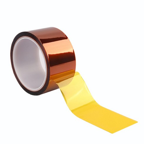 MG커머스 폴리이미드 카프톤 테이프 10mm 33m PCB 납땜 내열 절연 회로기판 고온 실리콘, 1개