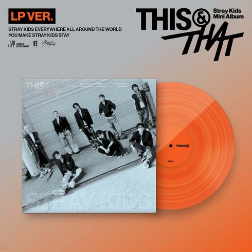 스트레이키즈 THIS & THAT LP VER 앨범 본품, 1