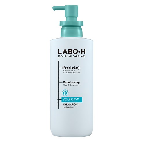 라보에이치 댄드러프클리닉 탈모증상완화 기능성 샴푸, 400ml, 1개