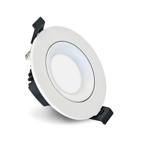 WHAREIDI 3인치 초이스 확산형 LED 다운라이트 매입등 할로겐MR16 알루미늄 다이캐스팅 10W, 주광색, 1개