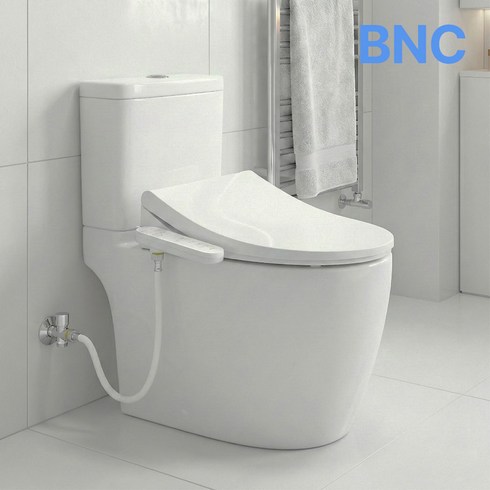 신제품 100%국내생산 전문가들이 만든 BNC 완벽방수비데 IPX-8 필터가필요없는 직수형 하이브리드 항균시트 BN-320, 고객직접설치