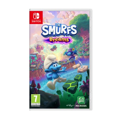 닌텐도 스위치 / 스위치2 호환 더 스머프 드림즈 (한글 지원) The Smurfs: Dreams Reverie Edition, 스위치 더 스머프 드림즈
