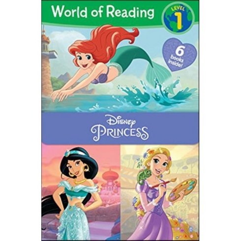 World of Reading LEVEL 1: Disney Princess Set, Disney Press