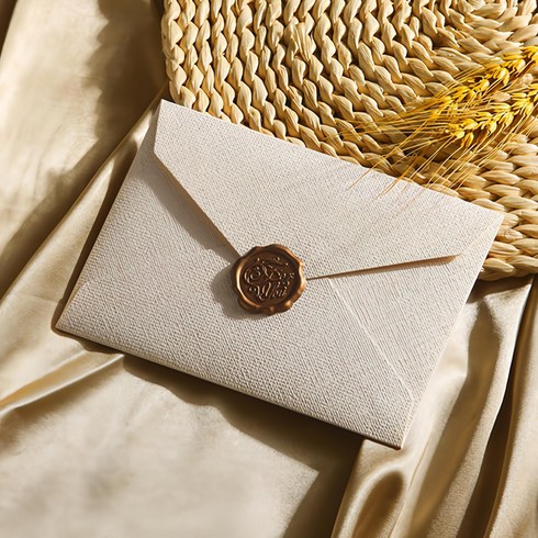 리드홈 린넨 편지봉투 3p + 편지지 10p + 스탬프 3p 세트, 화이트, 1세트