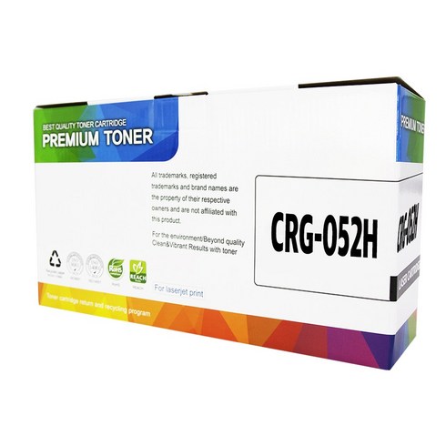 CRG-052 CRG-052H 특대용량 LBP 212dw 215x MF423DW 호환 토너, 1개, 특대용량 검정