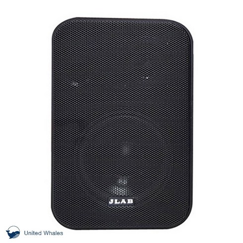 JLAB 매장용 벽걸이 방송용 학원 카페 스피커 60W, JB-45, 블랙