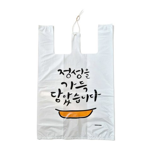 디자인 배달봉투 비닐봉투 소(15L) 중(20L) 대(35L), 100개, 20L