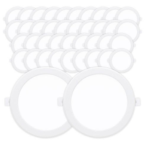 라인조명 LED 에코 6인치 다운라이트 (벌레유입방지/방습), 주광색(흰빛) 20W, 40개