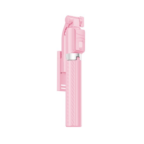NICESUN 블루투스 휴대폰 삼각대 스마트폰/카메라/고프로 삼각대 셀카봉 130cm S6, 핑크, 1개