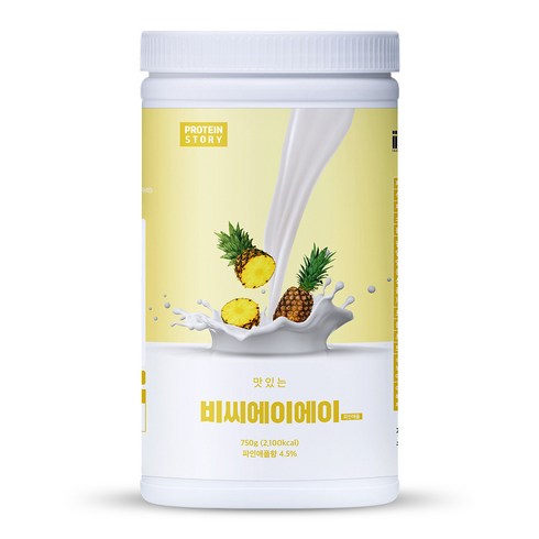 프로틴스토리 맛있는 BCAA 파인애플 글루타민 아미노산, 1개, 750g