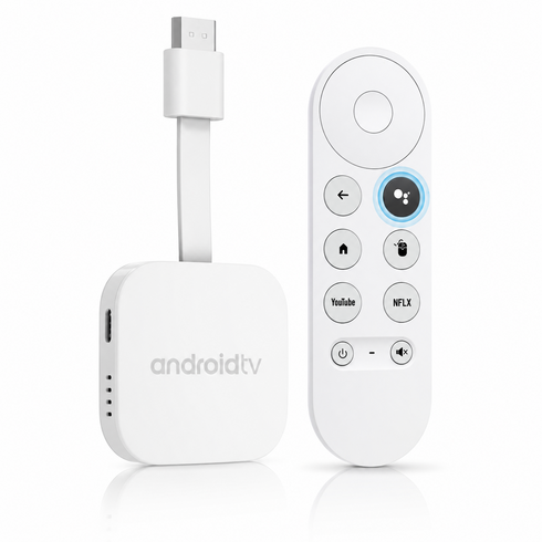 PYHO 안드로이드14 TV 스틱 OTT 셋톱박스 와이파이 블루투스 음성 리모컨 스마트 TV 미러링 HDMI, 1개, S1