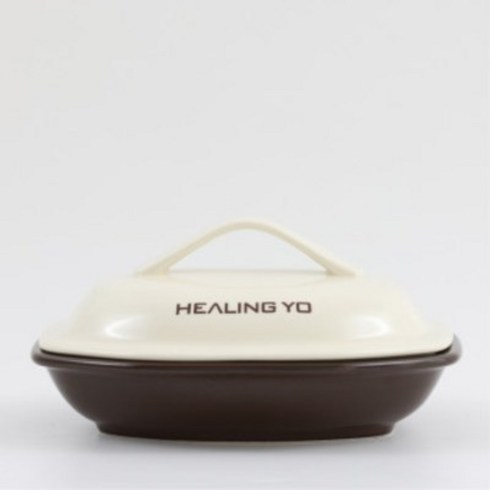 힐링요 도자기 생선 구이기 전자레인지 오븐용 트레이 밧드 발뮤다 생선구이 그릴팬, 23.5cm, 1개