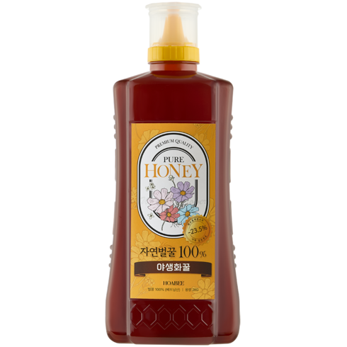 호아비 고급 야생화꿀 베트남 토종꿀 자연벌꿀, 1개, 2kg