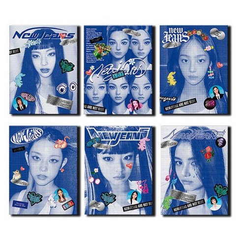[미개봉/한정반] 뉴진스 블루북 BLUEBOOK 미니1집 어텐션, 04.블루북 민지버전
