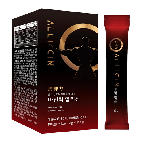 마신력 알리신 고농축 마늘진액, 1박스, 180g