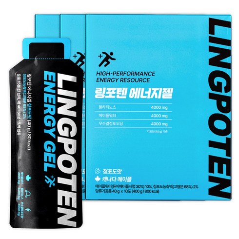 링포텐 에너지젤 파워젤, 30개, 40g