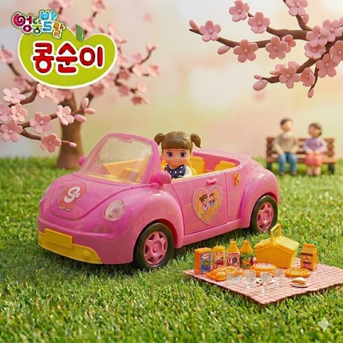콩순이 피크닉카 PN1801-1, 혼합색상, 1개
