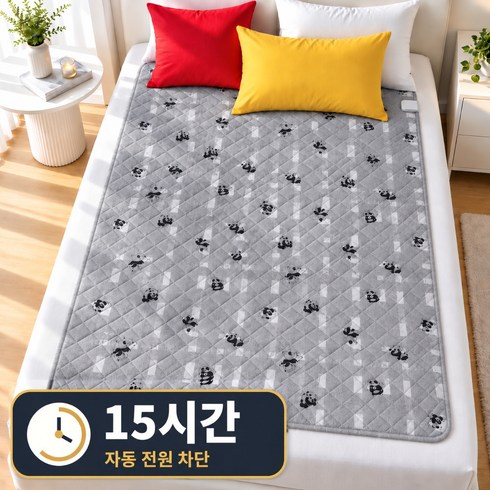 [따뜻한 27년형] 한일의료기 따숨 전자파없는 탄소매트 양면 전기요 카본 전기매트, 소형, 그레이