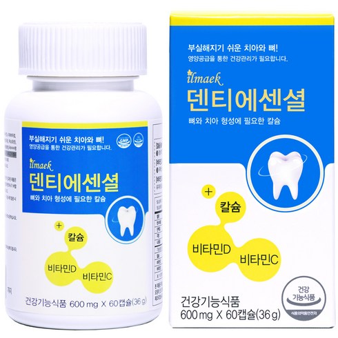 일맥 덴티에센셜, 60정, 1개