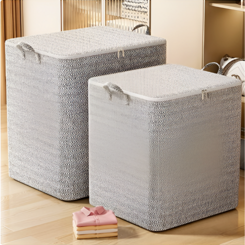2pcs 초대형 이사 가방 220L 손잡이 이불 정리 옷 이삿짐 캠핑 이사박스, 150L 2PCS, 2개
