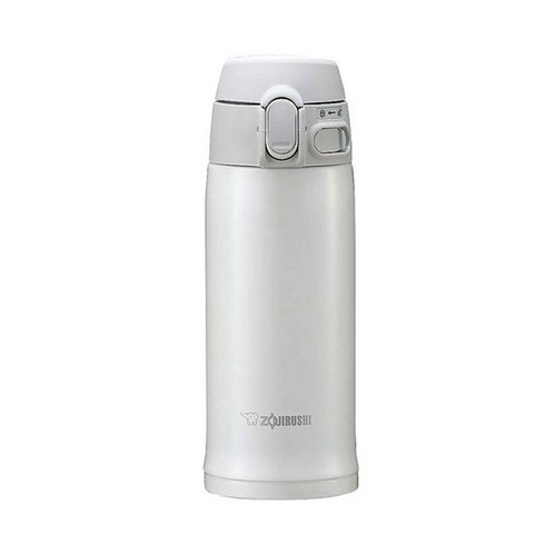 조지루시 보온 보냉 원터치 텀블러 SM-TA36, 화이트, 360ml, 1개
