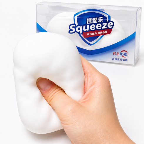 포포루 바삭 비누 크런치 말랑이, 1개, 85g, 비누 슬랑이