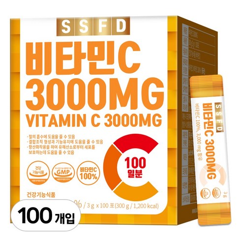 순수식품 비타민C 가루 분말 스틱 파우더, 300g, 1개