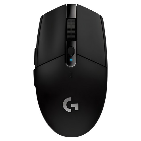 로지텍 LIGHTSPEED 무선 게이밍 마우스, G304, 블랙