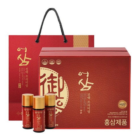 GC녹십자웰빙 어삼진액 프리미엄 + 쇼핑백, 600ml, 1세트
