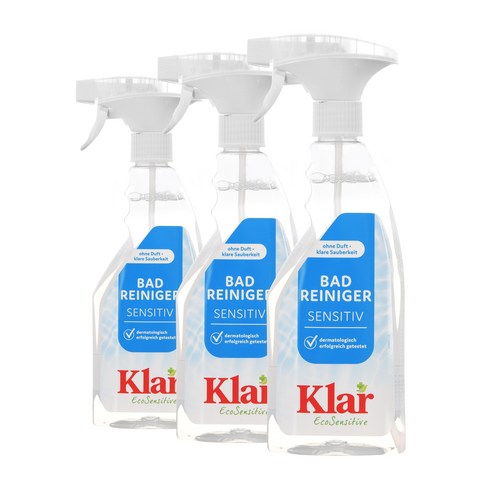 클라 무향 욕실 청소용 세정제, 3개, 500ml
