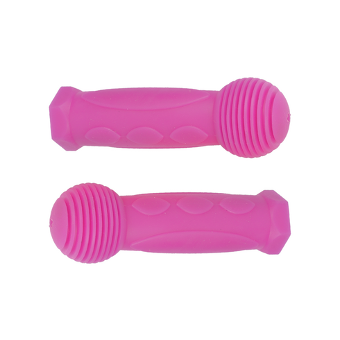 세이프웨이 어린이 킥보드 고무 손잡이, 핑크, 1세트