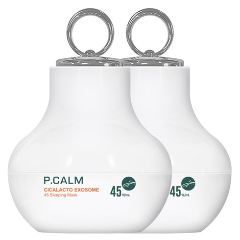 피캄 시카락토 엑소좀 45 슬리핑 마스크 LED 진동 마사지기, 50g, 2개