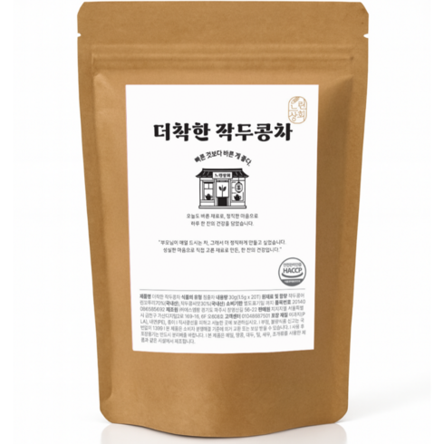 느린상회 국내산 작두콩차 티백, 30g, 1개