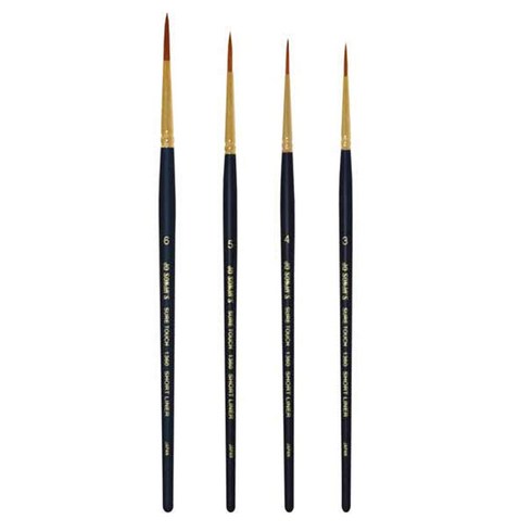 조선자 붓 1360 Short Liner, 1개, 6호