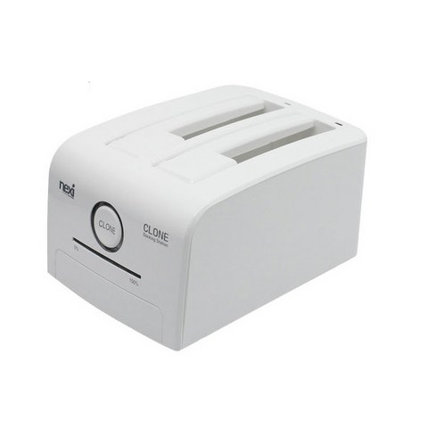 넥시 USB3.0 2베이 하드 도킹스테이션 NX-608U30W, 14336GB, 화이트