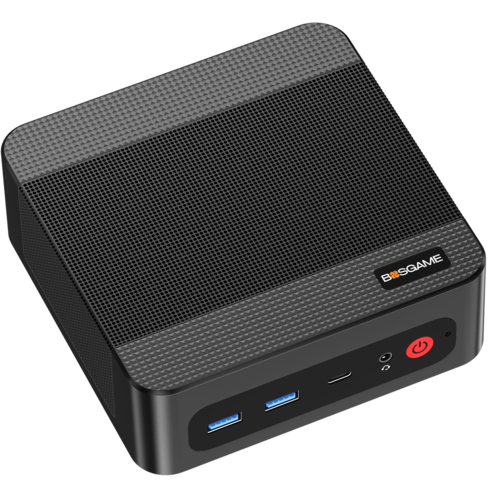 BOSGAME 미니PC AMD Ryzen7 7840HS 16GB DDR4 1T SSD WIN 11 Pro 미니 PC WiFi6E BT5.2 듀얼2.5G LAN 트리플 디스플레, P3 plus, WIN11 Pro, 1TB, 블랙