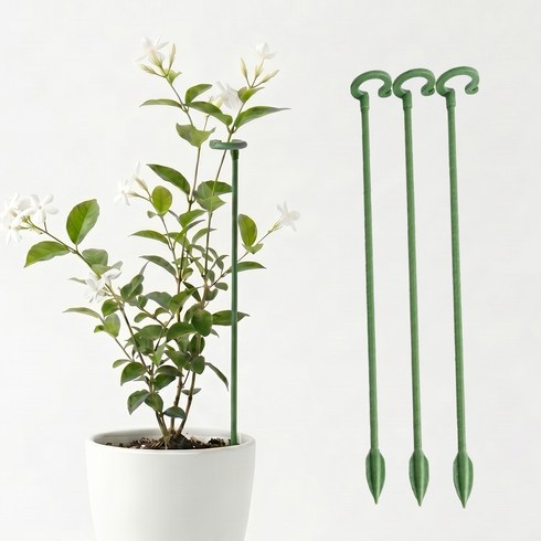 유로가든 키우기 좋은 화초 고정 식물 지지대 58cm 1세트10단, 10개