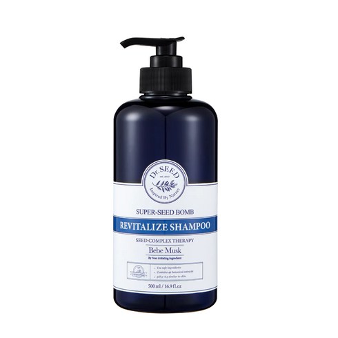 닥터시드 슈퍼시드밤 리바이탈라이즈 샴푸 베베머스크, 500ml, 1개