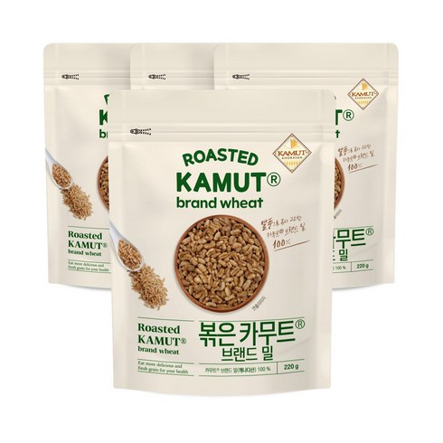 내추럴박스 볶은 카무트, 4개