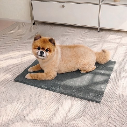 아미체볼레 강아지 쿨매트 대리석 고양이 여름 방석 반려동물 침대 엔지니어드스톤 냉감 패드, 1개, [랜덤발송]어두운계열
